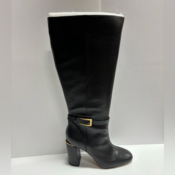 Vince Camuto Women’s Joanel, Black Knee High Boots, Size 10W, Extra Wide Calf